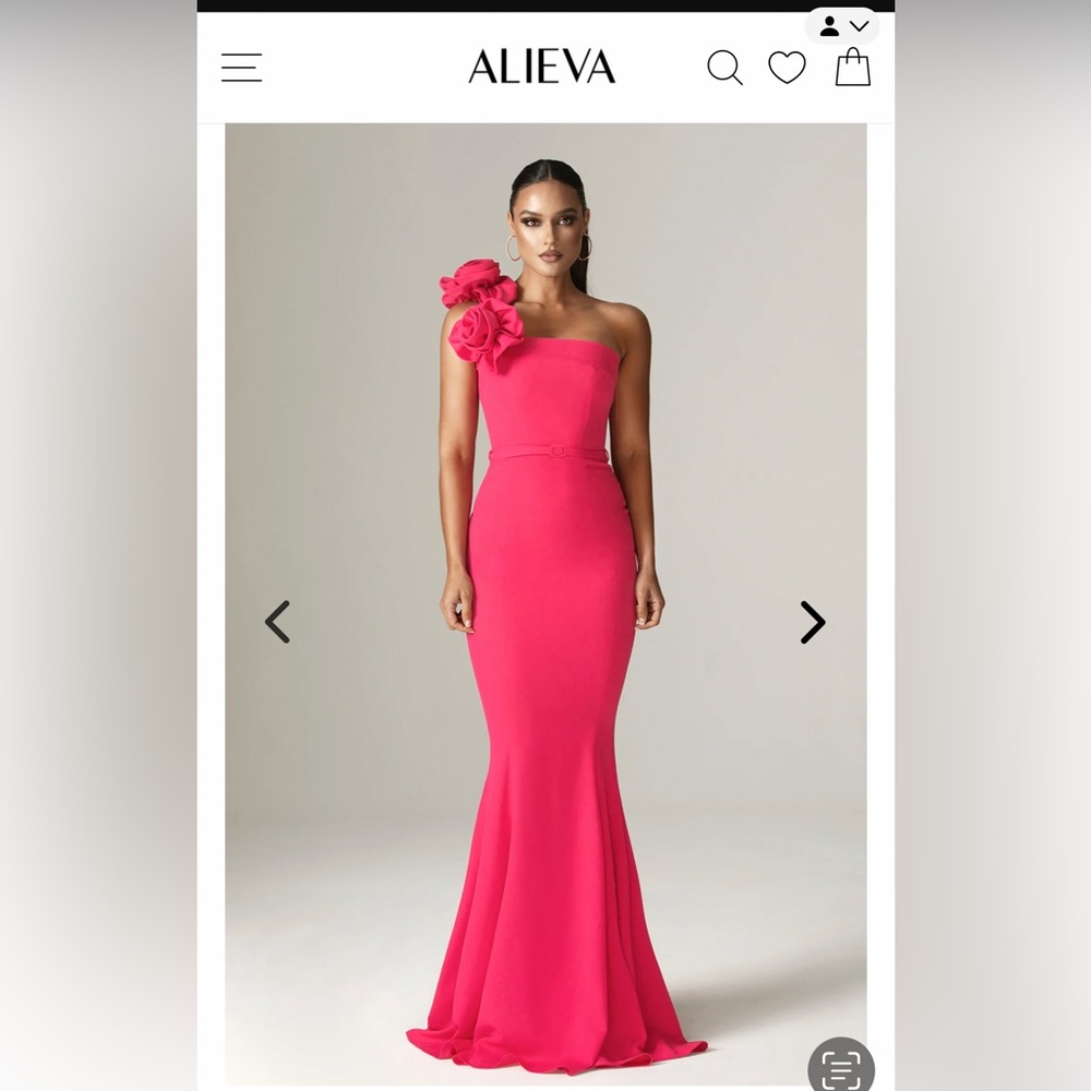 NWT Alieva Hot pink formal dress!